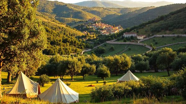 Découvrez les truffières de Grignan : camping d'exception en Drôme